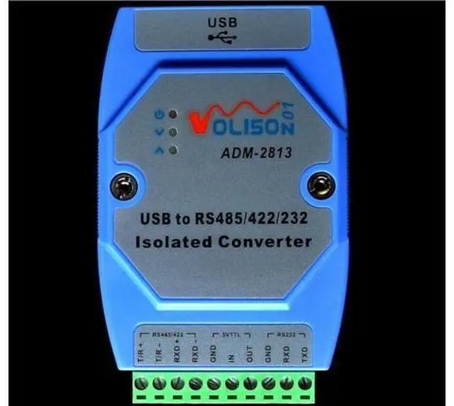 Alt view image 4 of 6 - ADM-2813 Industrial grade USB to RS485/422/232/TTL USB to 485232 photoelectric isolation FT232 rail