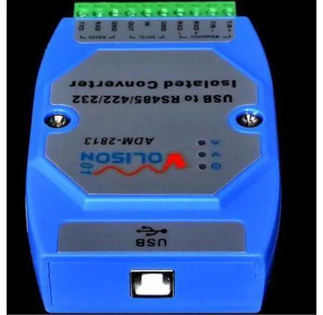 Alt view image 5 of 6 - ADM-2813 Industrial grade USB to RS485/422/232/TTL USB to 485232 photoelectric isolation FT232 rail
