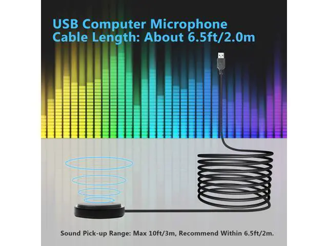 Alt view image 6 of 7 - Conference Microphone,USB Computer Microphone CM003, Mute Function, Omnidirectional Mic for Computers PC, Condenser Boundary Desktop Microphones for Streaming,VoIP Calls,Skype,Chatting