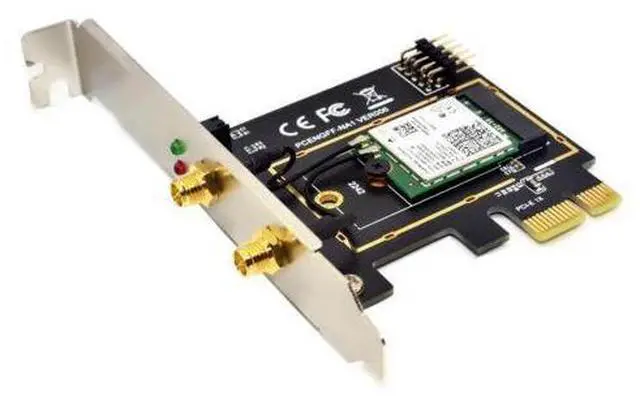 Alt view image 3 of 6 - Dual band 2974Mbps Wifi 6 Intel AX200 PCIe Wireless Wifi Adapter 2.4G/5Ghz 802.11ac/ax Bluetooth 5.0 AX200NGW Card Desktop PC(Only for win 10 win 11)