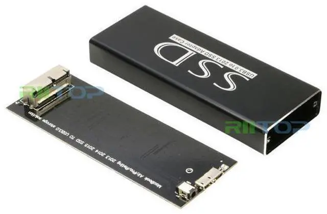 Alt view image 5 of 7 - USB 3.0 SSD Enclosure for 2013 2014 2015 Apple MacBook Air Pro Retina SSD Adapter with Cable, USB External Reader for (2013-2017 Year) A1465 A1466 A1398 A1502 SSD (12+16 pin)