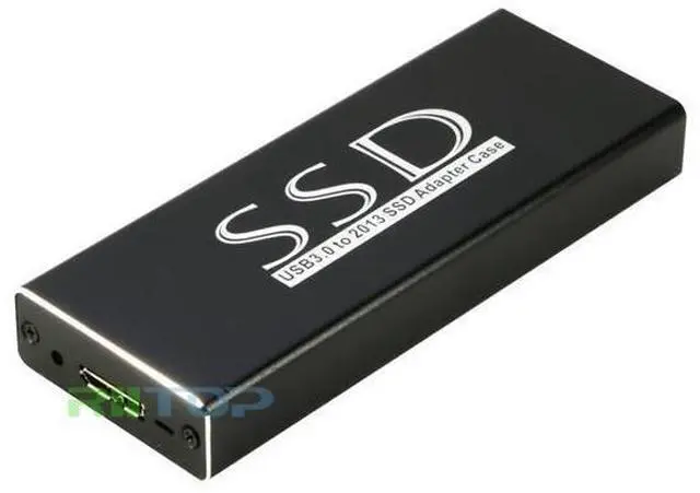 Alt view image 6 of 7 - USB 3.0 SSD Enclosure for 2013 2014 2015 Apple MacBook Air Pro Retina SSD Adapter with Cable, USB External Reader for (2013-2017 Year) A1465 A1466 A1398 A1502 SSD (12+16 pin)