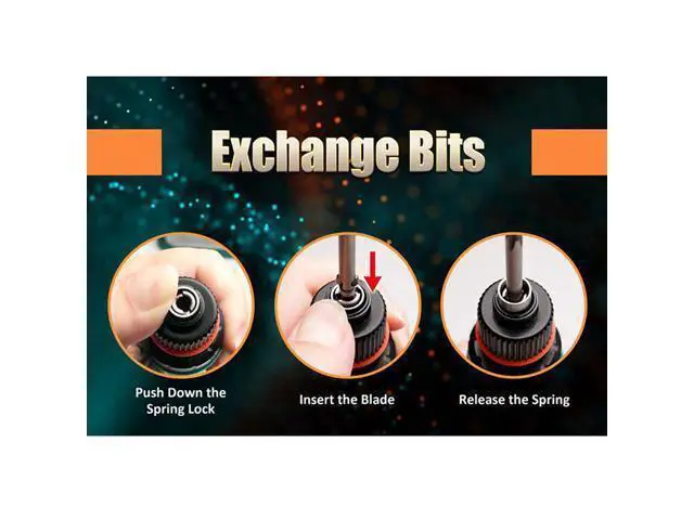 Alt view image 3 of 7 - Pro'sKit UPT-32015D Variable-frequency Electric Screwdriver(0.4-1.5N.m) Electrician Electric Tools Power Toolkit