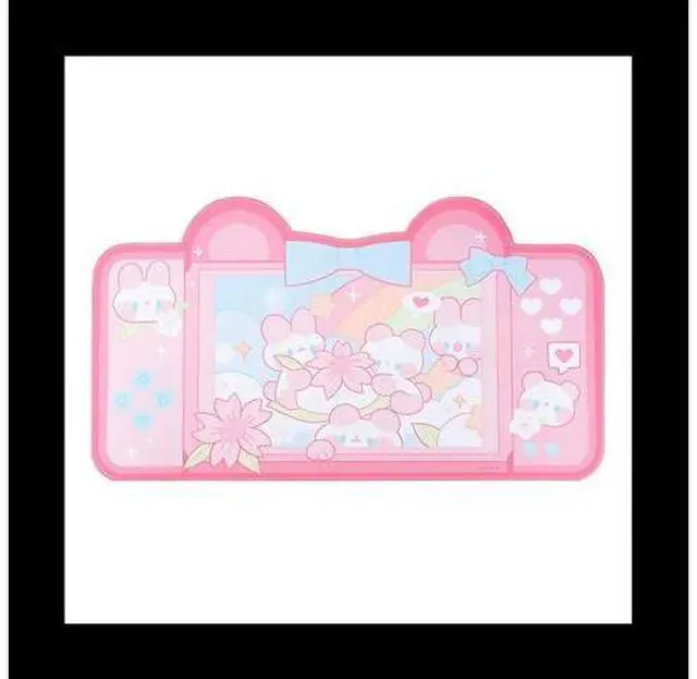 Main image of Pink Mouse Pad Large Gaming Mouse Pad, Waterproof Easy Clean,Non-Slip Base Long Office Desk Mat for Office Gaming