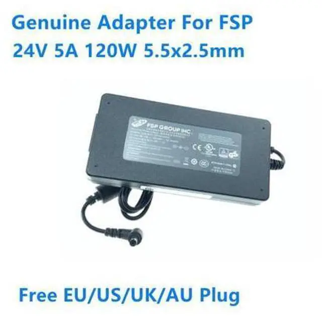 Main image of 24V 5A 120W 5.5x2.5mm FSP FSP120-AAAN2 AC Power Supply Adapter For Monitor Laptop Power Charger