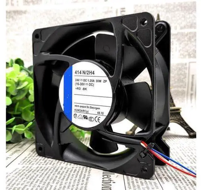 Main image of 414N/2H4 12038 12CM 1.25A 24V 30W S quiet inverter 3 wire heat dissipation fan