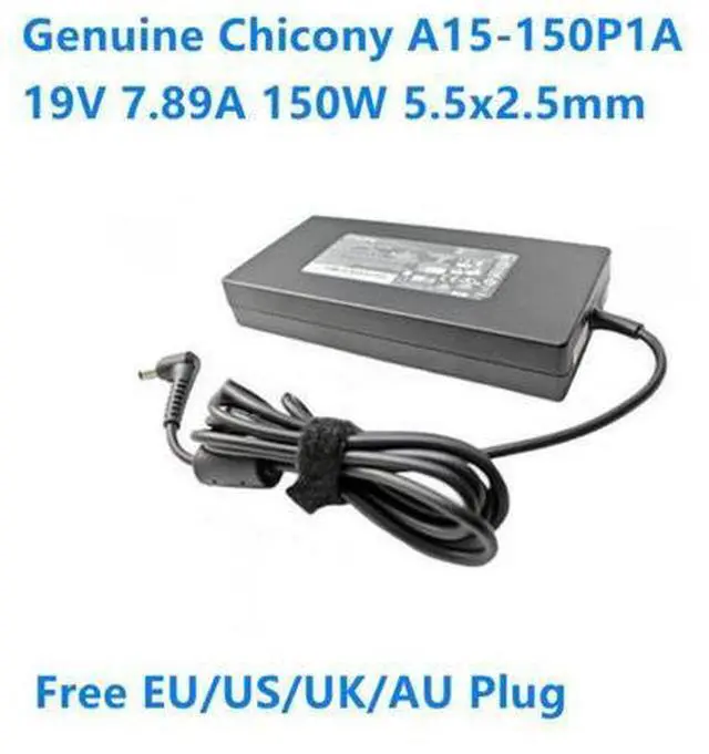 Main image of Chicony A15-150P1A 19V 7.89A 150W A150A010L AC Adapter For CLEVO W650KK1 P955EP6 P950HP6 Laptop Power Supply Charger