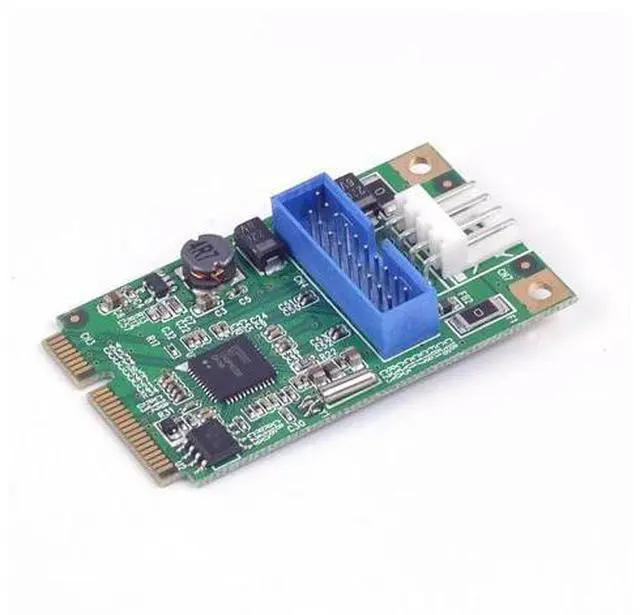 Main image of FOR Mini PCIE USB Adapter Mini PCI-e to 2 port USB3.0 20PIN 19pin to mpcie Adapter Card usb 3.0 HUB