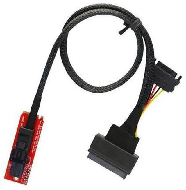 Alt view image 3 of 7 - U.2 U2 Kit SFF-8639 NVME PCIe SSD Adapter & Cable for Mainboard Intel SSD 750