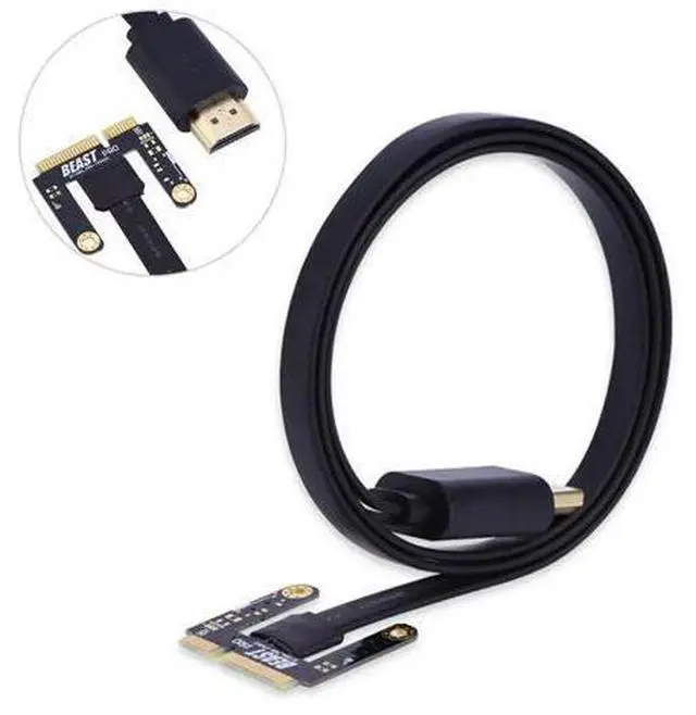 Alt view image 2 of 5 - EXP GDC Beast External Laptop Video Card Dock Graphics Port Station Mini PCI-E NGFF Expresscard Interface 34 54 Line