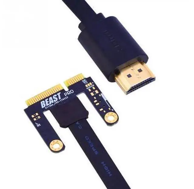 Alt view image 3 of 5 - EXP GDC Beast External Laptop Video Card Dock Graphics Port Station Mini PCI-E NGFF Expresscard Interface 34 54 Line