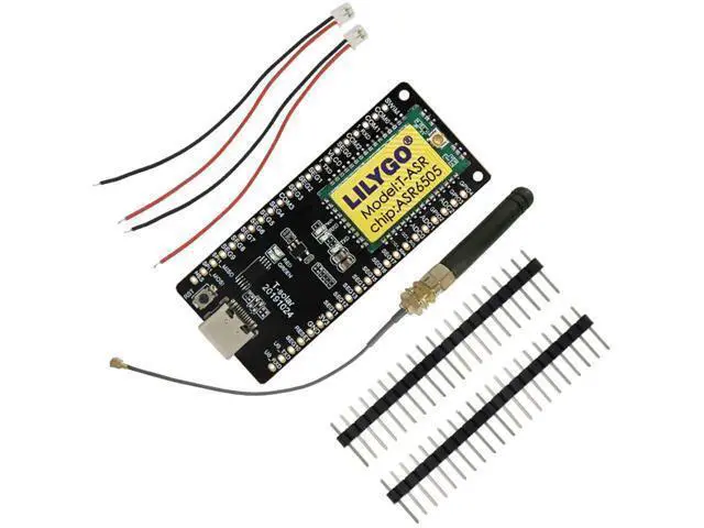 Alt view image 3 of 7 - Solar Development Board ASR6505 Integrated SX1262Lora Module Solar Power Supply Interface (915MHz)
