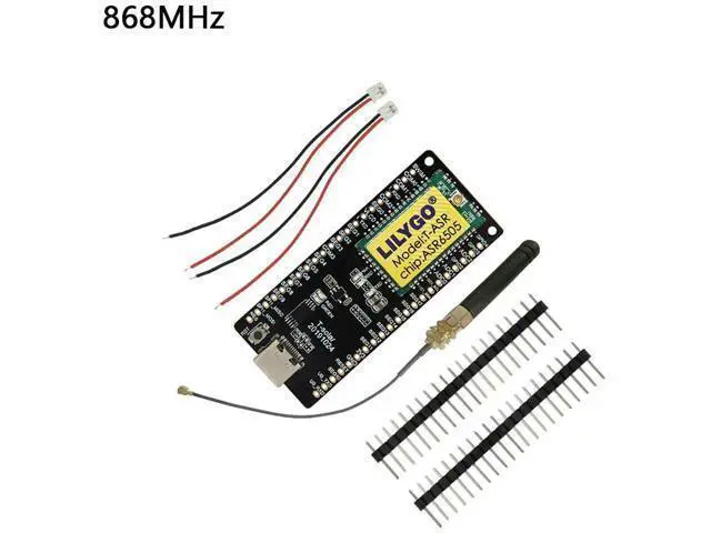 Alt view image 6 of 7 - Solar Development Board ASR6505 Integrated SX1262Lora Module Solar Power Supply Interface (915MHz)