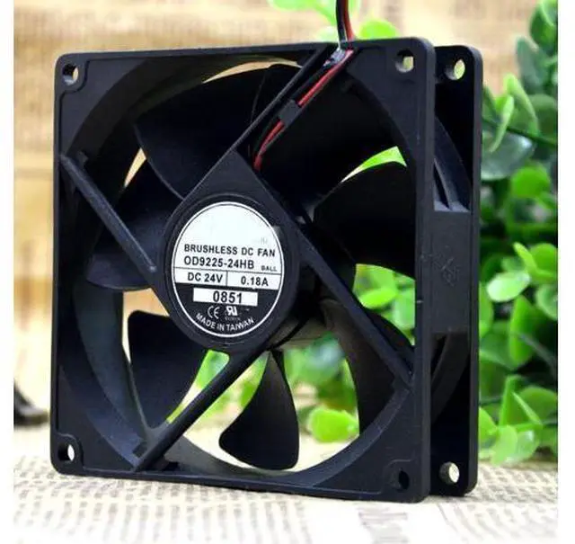 Main image of OD9225-24HB 9CM 9225 24V 0.18A 2-wire inverter cooling fan