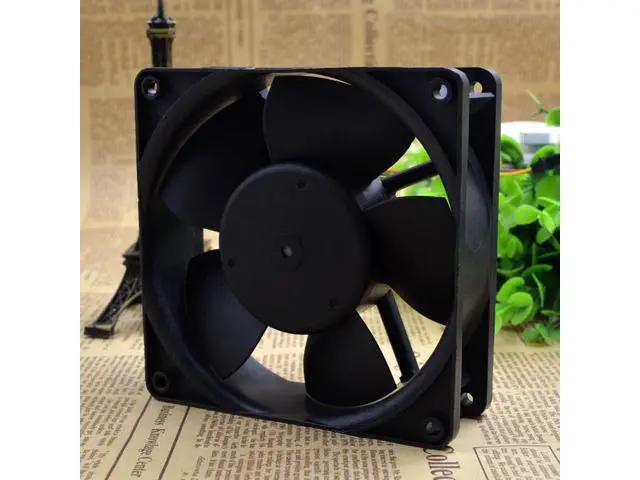 Alt view image 2 of 3 - The 5218NH 48V 10W 208MA 3 wire heat dissipation fan