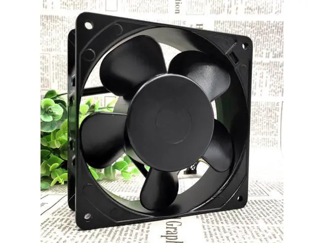 Alt view image 2 of 3 - 4715ms-20T-B30 200V 10/10W 120*120*38 aluminum frame fan