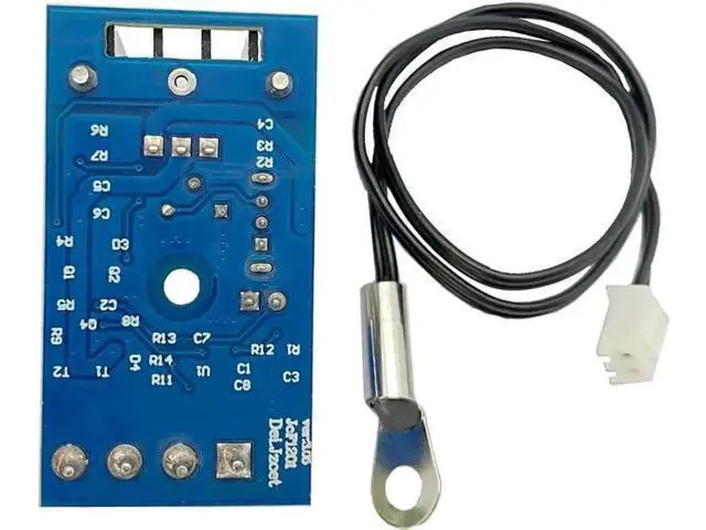 Alt view image 6 of 7 - DC 12V 1A Automatic Temperature Controlled Fan Speed Controller with Sensor, Supports 2/3/4 Wire PC CPU & Case Fans