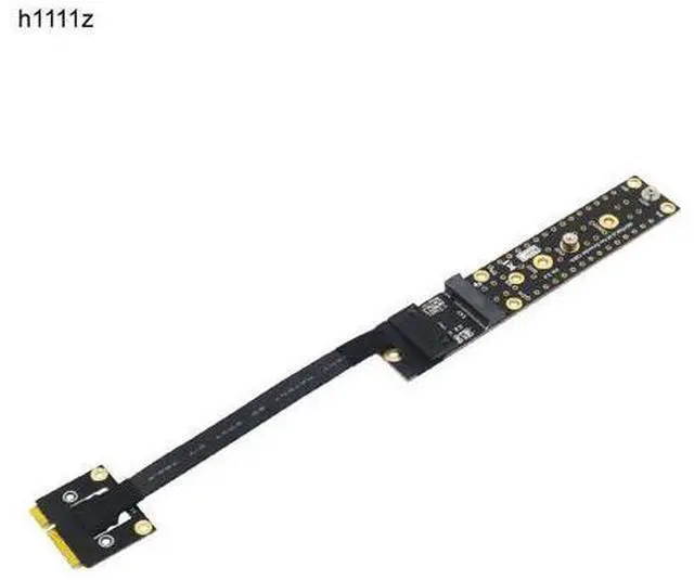 Main image of 1 pcs Mini PCI-E Male To Key M Female Adapter Cable Mini PCI-Express to NVME NGFF M.2 Key M Riser Converter for PCI-E Tester Extender