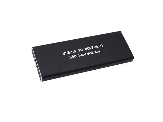 Alt view image 6 of 6 - 1 PCS M2 SSD Case NGFF SATA M.2 to USB 3.0 SSD Hard Disk Case External Hard Drive Enclosure For 2230 2242 2260 2280 M.2 NGFF SATA SSD