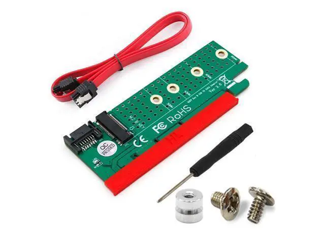 Alt view image 6 of 6 - PCIE SSD Adapter M.2 NGFF SSD to PCI Express 3.0 Raiser B Key Interface Card Suppor 2230 2242 2260 2280 Size m.2 FULL SPEED good