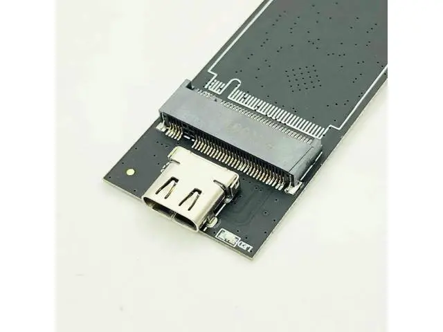 Alt view image 6 of 6 - HDD Enclosure Box HDD Case hd USB C Adapter Hard Disk Case SSD Hard Drive Box NVME M.2 SSD USB Adapter SSD M2 Type C Case
