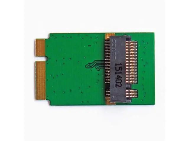 Alt view image 3 of 6 - 10 pieces 64GB 128GB 256GB 512GB M.2 NGFF SSD + Adapter Card Replace 2012 MacBook Air A1465 A1466 64G 128G 256G 512G SSD Adapter
