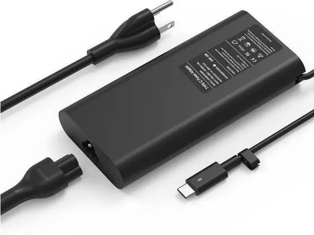 Main image of New 130W USB C Charge Replacement for Dell Laptop Charge Latitude 3520 5420 5520 5540 5550 7420 Inspiron 14 16 7620 Type C Dell Type C AC Adapter Power Cord