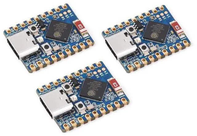 Main image of ESP32-S3 Mini Development Board, Based on ESP32-S3FH4R2 Dual-Core Processor, 240MHz Running Frequency, Support 2.4GHz Wi-Fi & Bluetooth 5, Onboard 4MB Flash Memory/2MB PSRAM-(3PCS)