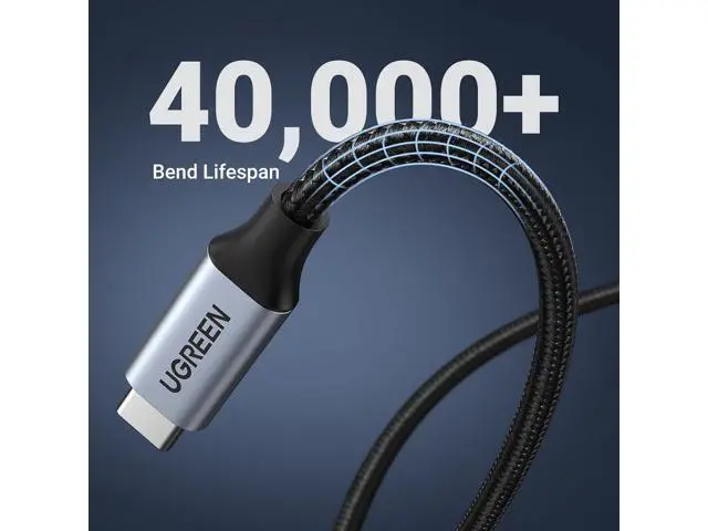 Alt view image 7 of 7 - UGREEN USB C Extension 10Gbps USB 3.2, USB-C Extension Cable 100W/4K 60Hz Compatible with iPhone 16/15, M3 MacBook Pro/Air, iPad Air 2024, Galaxy S24 Ultra Switch Consoles etc. (Grey, 1 m)