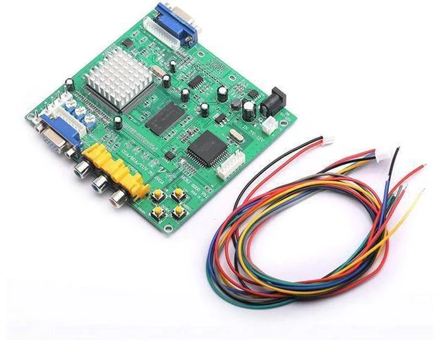 Main image of DEVMO Gonbes GBS8200 CGA/EGA/YUV/RGB to VGA Output Arcade Jamma Game HD Video Converter Board Monitor to LCD GBS-8200 Latest aga