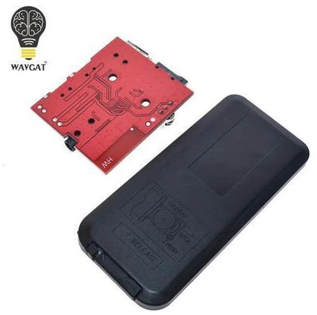 Alt view image 2 of 3 - 3W Car Bluetooth 4.1 MP3 WAV Decoding Board Speaker Amplifier Audio Receiver Module Support USB/TF/U-DISK/IR Remote Control