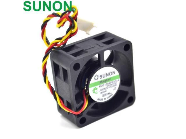 Alt view image 4 of 6 - orginal KDE1204PKVX-A 4020 4cm 40mm 12v 3.8W switch fan power supply cooling fan 40*40*20MM for SUNON