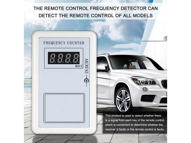 Alt view image 3 of 7 - Remote Control Wireless Frequency Detector Frequency Counter Tester Handheld Fault Checker for Auto Car Meter Counter Diagnostic Tool