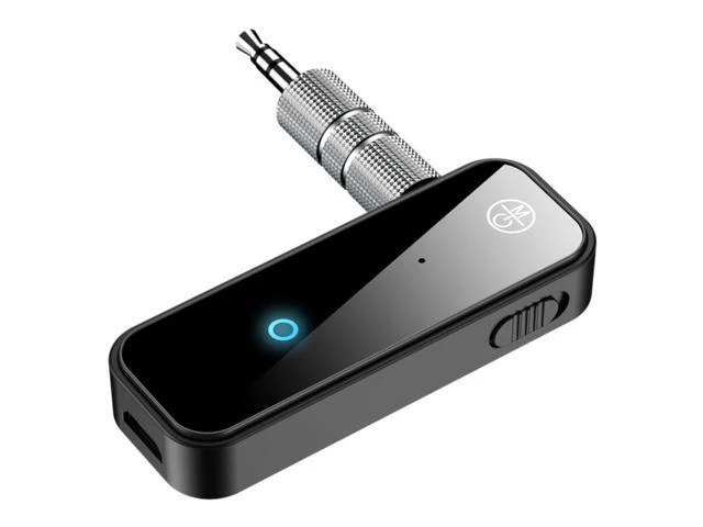 Alt view image 2 of 3 - 2 In 1 Bluetooth 5.0 Receiver Transmitter Adapter 3.5mm Jack for Car Speaker TV Music Audio Aux Headphone Receiver Hands