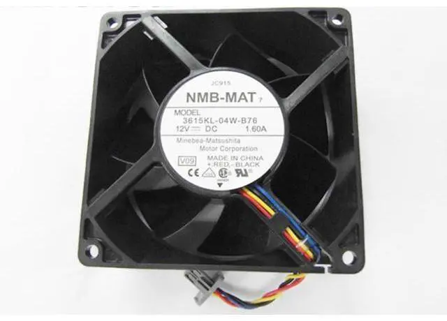 Main image of 1pcs 3615KL-04W-B76 12V 1.60A axial cooling fan 9238 92*92*38mm 92mm