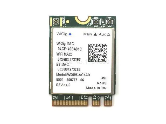 Alt view image 2 of 3 - Atheros QCA9008-TBD1 Wireless AC + AD Bluetooth 4.1 WIFI Module 2.4G / 5G Dual Band WIFI Card 867Mbps QCA9008 WIFI CARD