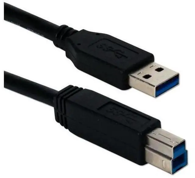 Main image of 15 Ft USB 3.0/3.1 Compliant 5Gbps Type A Male to B Male Black Cable