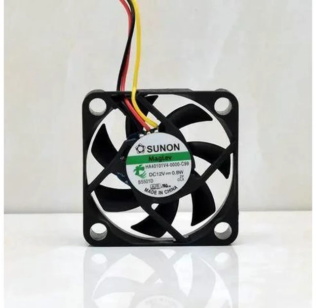 Main image of FOR 8pcs for HA40101V4-0000-c99 4010 40MM 4CM 40*40*10 Cooling fan 12V 0.8W 0.06A 3pin Support velocimetry