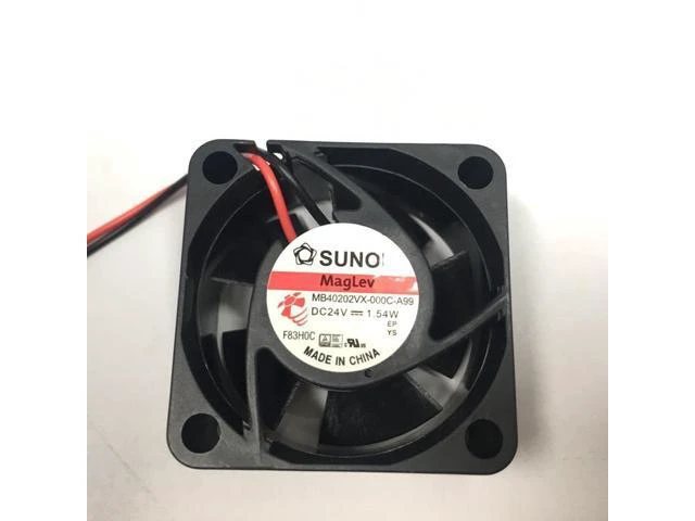 Alt view image 2 of 4 - Sunon MB40202VX-000C-A99 4cm 4020 40X40X20mm Fan DC 24V 1.54W Server 3D Cooling Fan