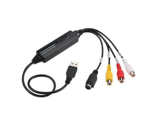 Alt view image 3 of 5 - Video Audio Capture Grabber Recorder Adapter Card for MAC OS 10.4 - 10.12 Camcorder VHS Tape VCR DVD TV Video Capture Card