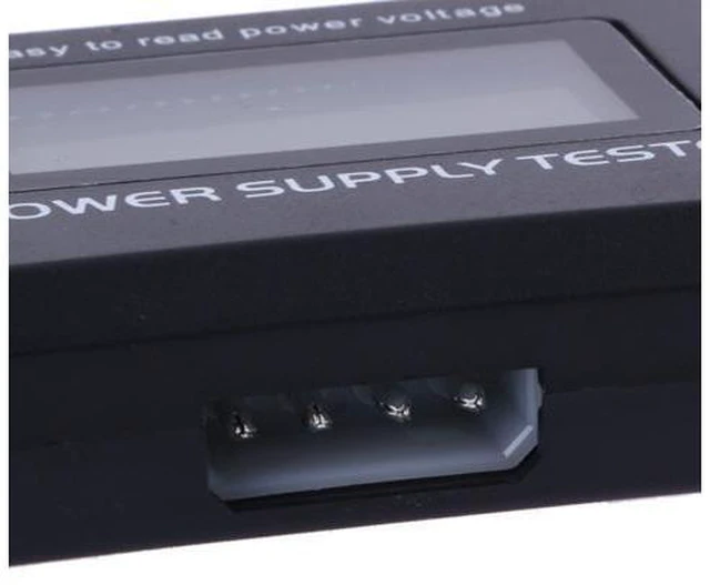 Alt view image 5 of 6 - New Digital LCD PC Computer Power Supply Tester 20/24 Pin 4 PSU ATX SATA HDD Testers