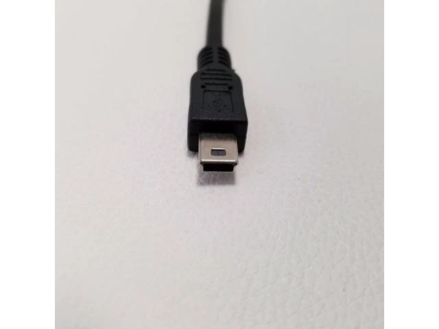 Alt view image 3 of 4 - Left Angled 90 Degree Elbow USB Data Extension Cable Mini USB Male to Male T-port Data Car Line 2M