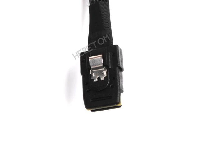 Alt view image 3 of 3 - Mini SAS 36P SFF 8087 to 4 SAS 29 Pin SFF-8482 with 15P SATA Power Cable Hard Drive Splitter Cord Wire connectors 1M
