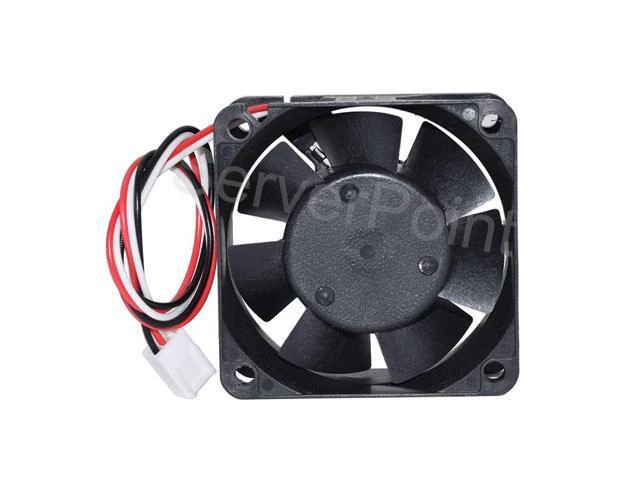 Alt view image 2 of 2 - For 2410ML-04W-B79 6025 6CM 12V 0.58A three wire speed dual- ball bearing fan 60*60*24mm