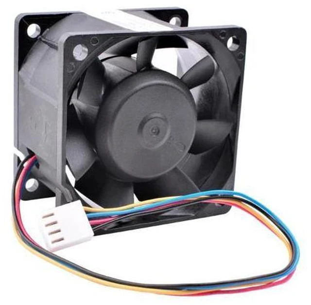Alt view image 3 of 4 - PFC0612DE 6cm 60mm fan 6038 60mm fan DC12V 1.68A 4-wire PWM server power large air volume cooling fan