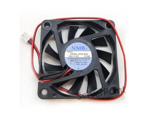 Alt view image 3 of 4 - 2404KL-05W-B40 24V 0.10A 60*60*10mm Ultra-quiet Cooling Fan