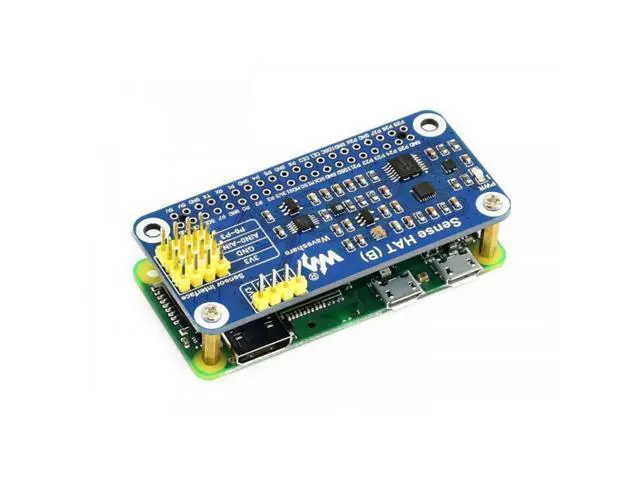 Alt view image 4 of 4 - Waveshare Sense HAT (B) for Raspberry Pi, Onboard Multi Powerful Sensors, Supports External Sensors