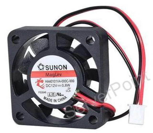Main image of for HA40101V4-000C-999 DC12V 0.8W 2-wire cooling fan