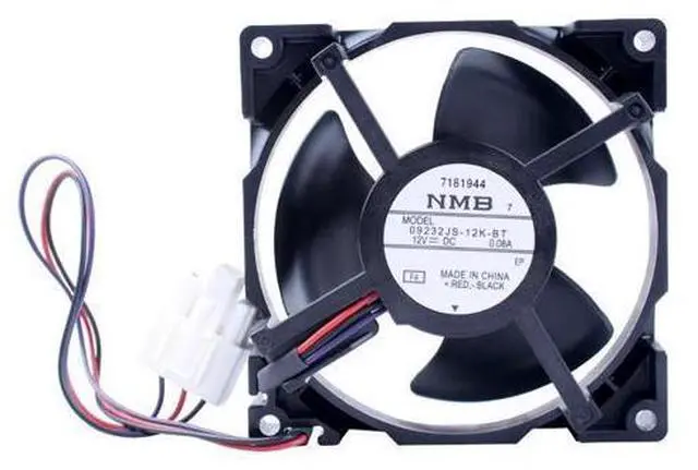 Main image of FOR 09232JS-12K-BT 9.2cm DC12V 0.08A for Refrigerator Cooling Fan