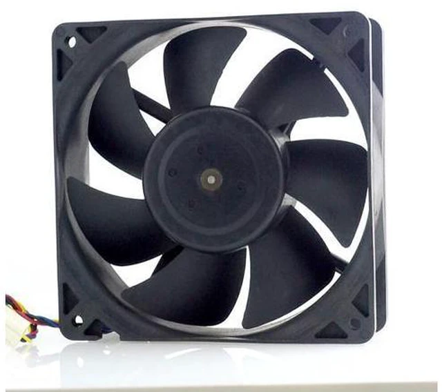 Alt view image 2 of 3 - TA450DC B35502-35 12038 120mm 120*120*38 12V 1.40A 1T Dragon ore miner radiator cooling fan